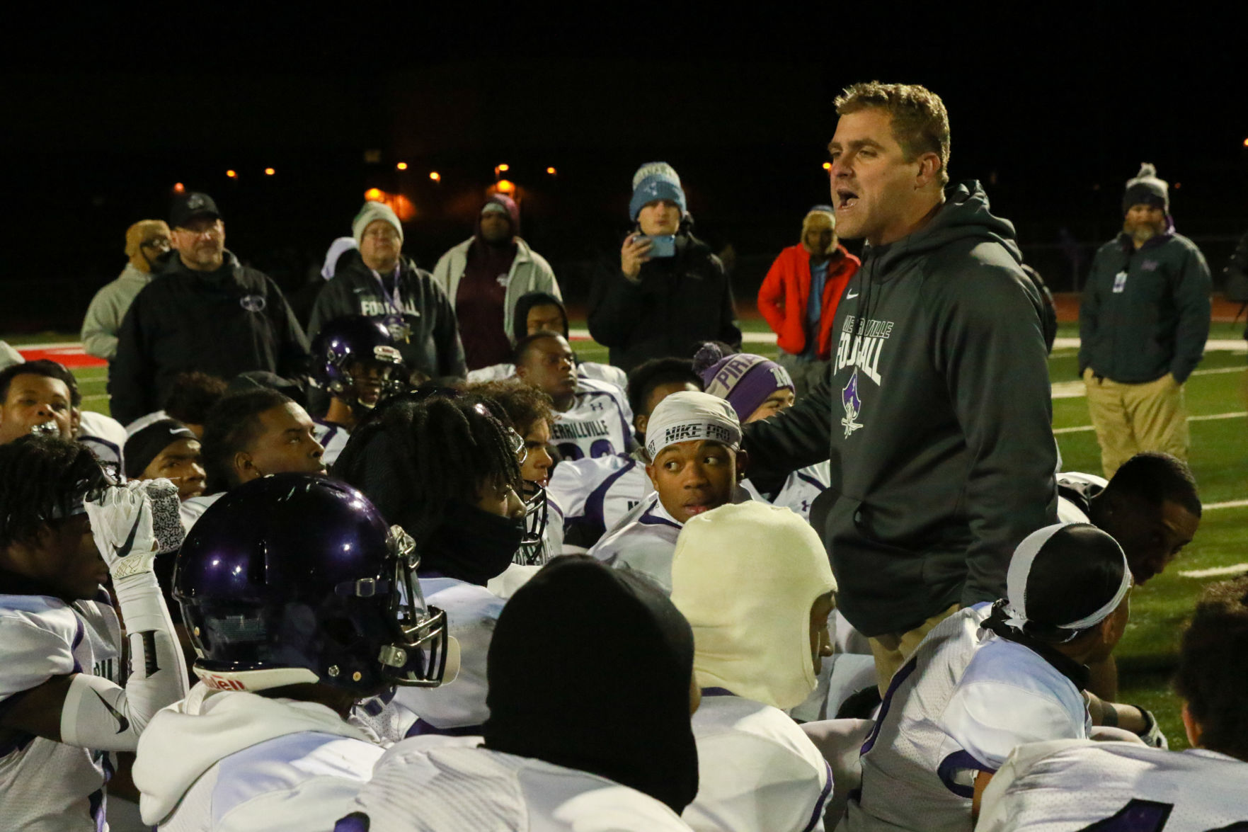 Footbal Sectional - Merrillville at Crown Point